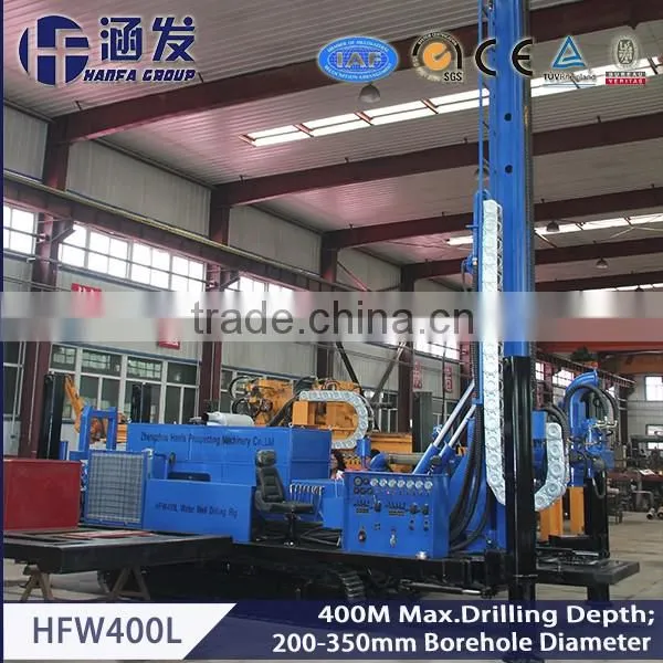 400m Drill Depth, HFW400L Deep Water Well Drilling Rig photo-4