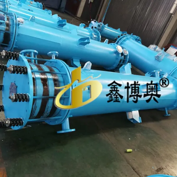 Customized Graphite Falling Film Absorber/cooler /graphite Condenser for Hydrochloric Acid Industry photo-3