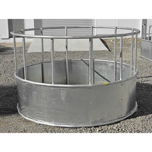 Wild Deer Feeder for Cow Sheep Creep Feeder Kit Deer Hay Net Round Bale Green Slow Feeder 6' X 6' photo-6