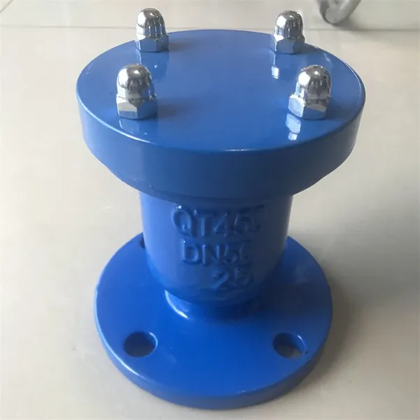 Automatic Dual Ball Air Valve Cast Steel DI QT450 DN50 PN16 PN25 Flange Single Ball Air Valve photo-6