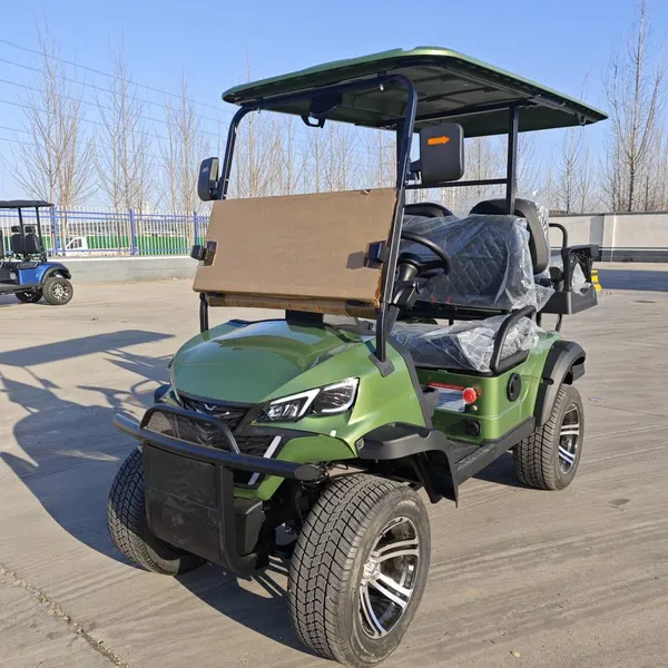 New Four-seater Electric Golf Cart, Customizable. Manufacturer for Export Trade photo-3