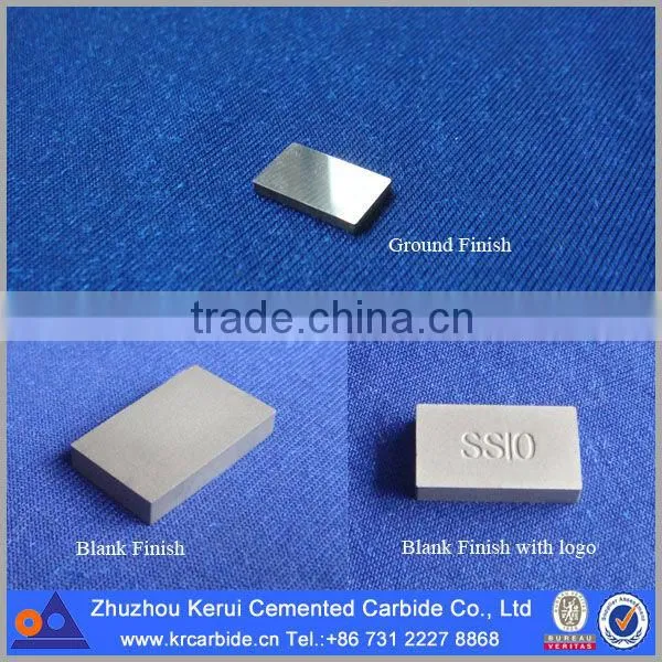 Hard Alloy Blank Cutter Small Carbide Plate for Cutting Stone in Various Size photo-2