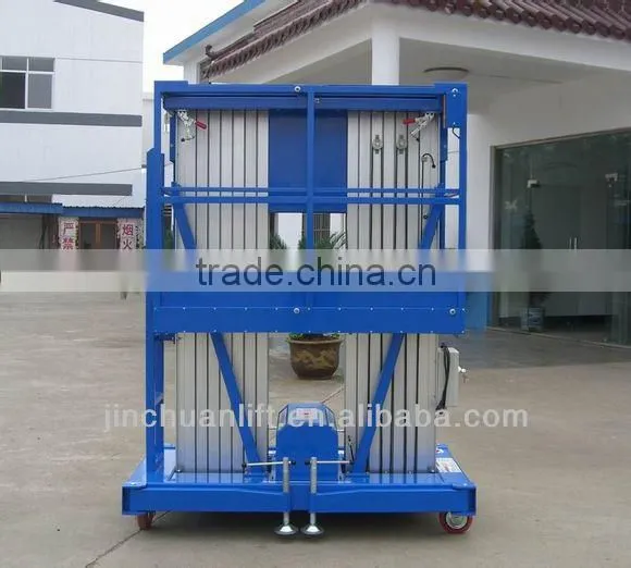telescopic work platform folding working platform