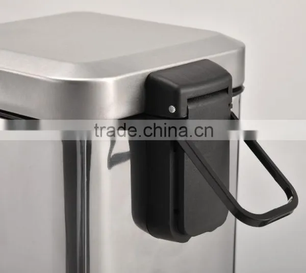 6L Stainless Steel Pedal Bin Garbage Bin photo-3