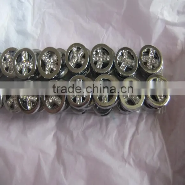 High Quality Direct Sales Alloy Jewelry DIY Peace Symbol Charm Sliders photo-2