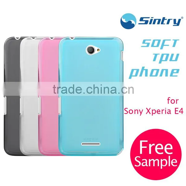 Silicone Phone Case Tpu Housing Transparent Cases Smart Blu Samrtphone Case Phone Case Flip Cover for Sony Xperia e4 Case photo-2