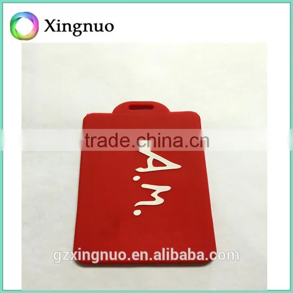 3d Customzied Embossed Soft Silicone Luggage Tag photo-4