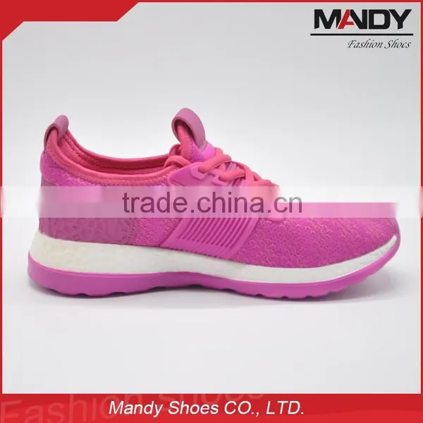 2016 Guangzhou Hot Selling Breathable Ladies Sport Shoes Supplier's Choice photo-4