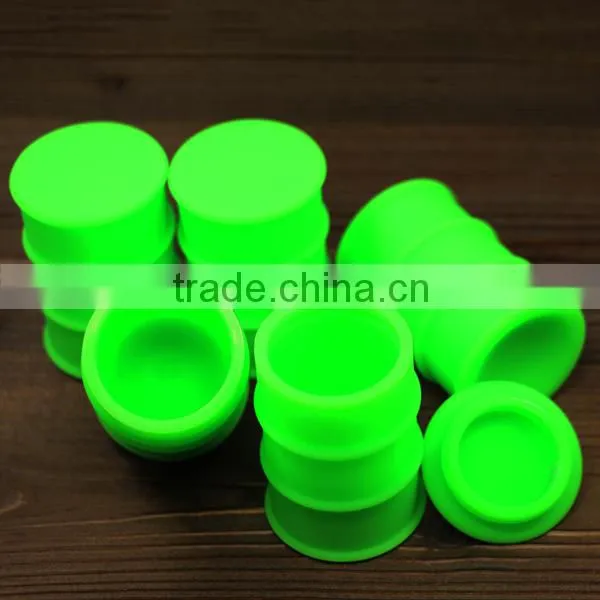 Wholesale Silicone Container for Wax Butane Hash Bho Silicone Oil Drum Slick Silicone Dab Barrel photo-2