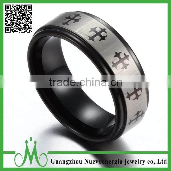 High Quality Sales Promotion Tungsten Men Wedding Rings Fashion Men Ring Jewelry Wholesale photo-2