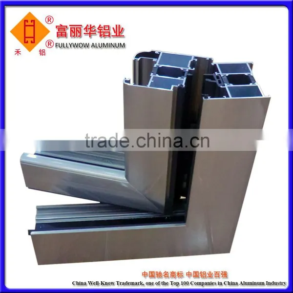 Aluminum Profiles Systems With Powder Coated Finish for Industrial, Windows, Doors, Curtain Wall, Handrail, Solar Systems, Etc.