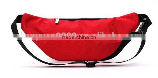Fashion Fanny Pack Waterproof Nylon Sport Waist Bag With Adjustable Strap and Bottle Holder photo-3