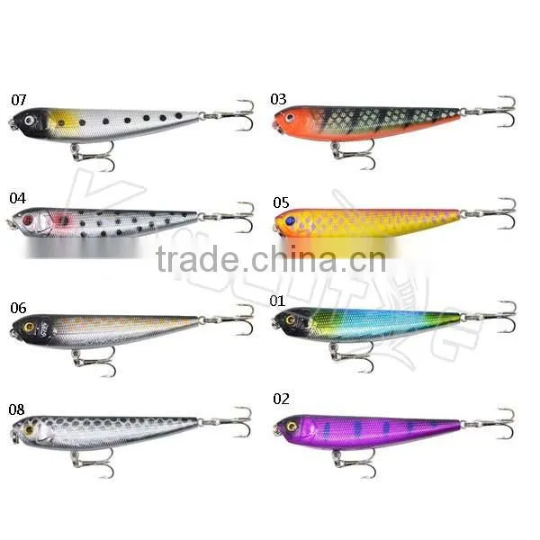 CH14QB1 2016 New Mould Hard Plastic Fishing Lure Pencil Minnow Fishing Bait photo-5