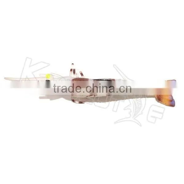 CHS007 2016 New Design Mould Soft Shrimp Fishing Lure Power Prawn Bait photo-3
