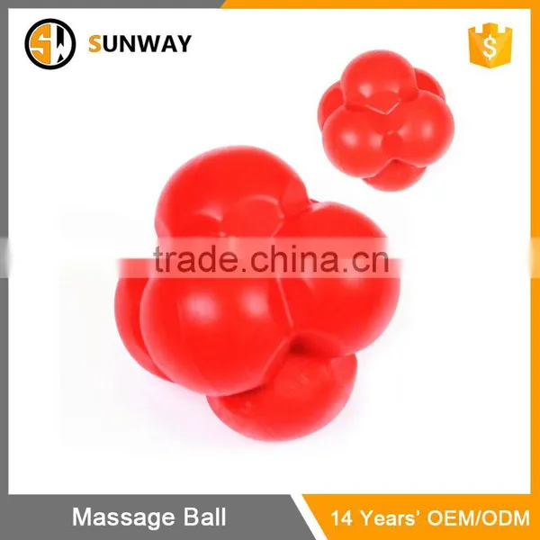 Fitness Baseball Speed Training Small Rubber Reaction Ball photo-4