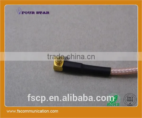 RG316 Cable Assembly With SMA RP-Female Bulkhead to MCX Male Right Angle Connector photo-6