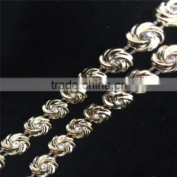 Hot Heart Shape Rhinestone Mesh Plastic Rhinestone Trimming Garment Accessories photo-5