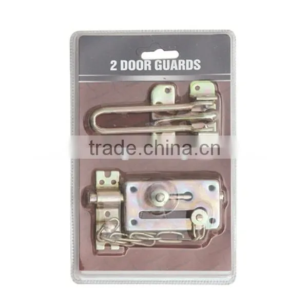 2pcs Door Guard Set Hinge Lock Chain Lock Door Hardware