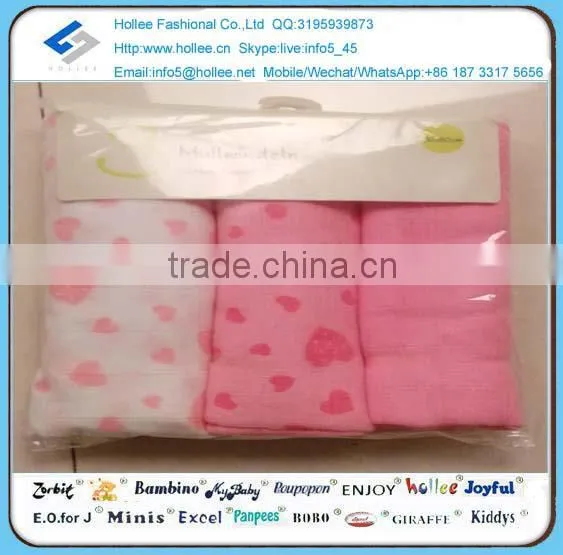100% Cotton Printed Muslin Square Swaddle Blanket photo-3
