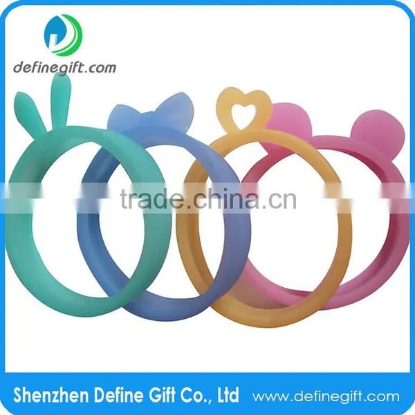 Cute Cartoon Universal Bumper Wristband Silicon Universal Phone Case photo-2