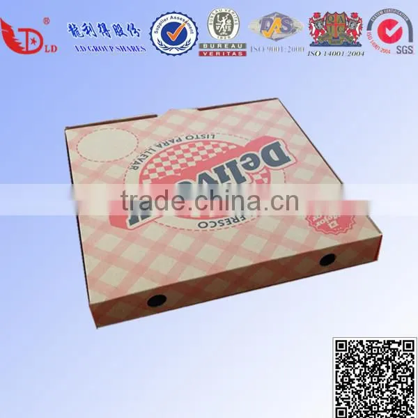Design Corrugated Take Out Pizza Box Fast Food Box photo-4
