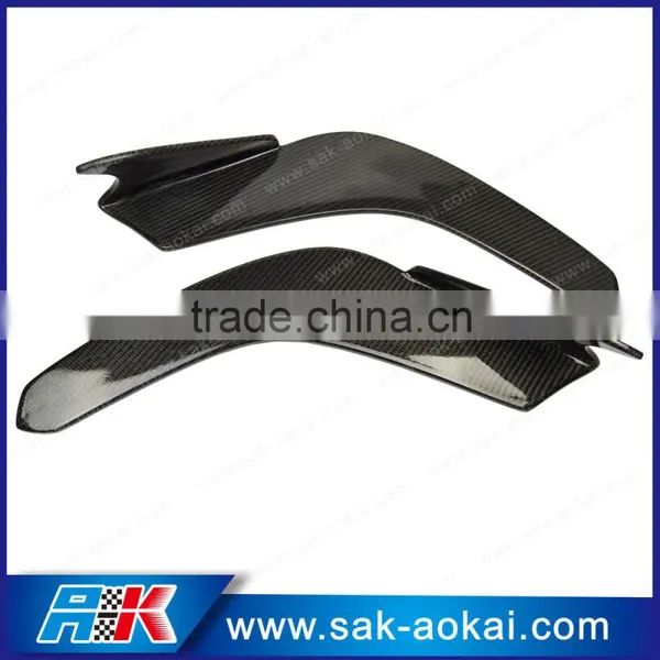 Universal Car Body Kit Carbon Fiber Front Lip Splitters Bumper