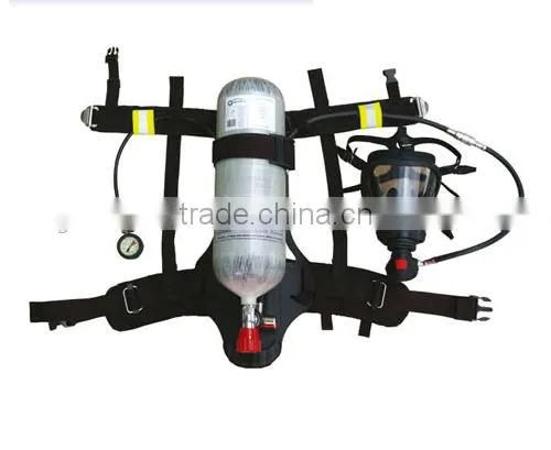 Positive Pressure Air Breathing Apparatus With Carbon Fiber Cylinder