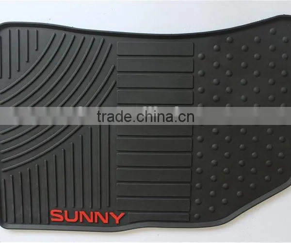 Car Boot Pad Liner Cargo Mat Tray Trunk Floor Protector Mat For Nissan SUNNY photo-3