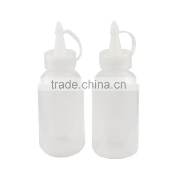 Kitchen Plastic Sauce Oil Liquid Dispensing Squeeze Bottle 100cc