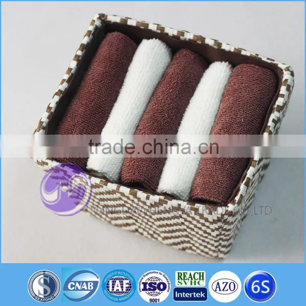 China Manufacturer Wholesale Microfiber Terry Cotton Dish Cloth Set