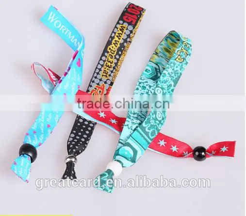 Custom RFID Fabric Woven Festival Polyester Wristbands RFID for Events and Concert photo-5