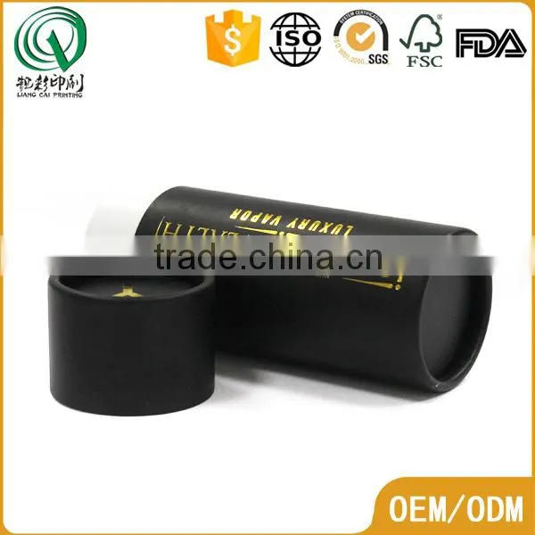 Wholesale OEM Golden Stamping Wine Gift Tubes Cardboard Wine Tube With Custom Printed photo-2
