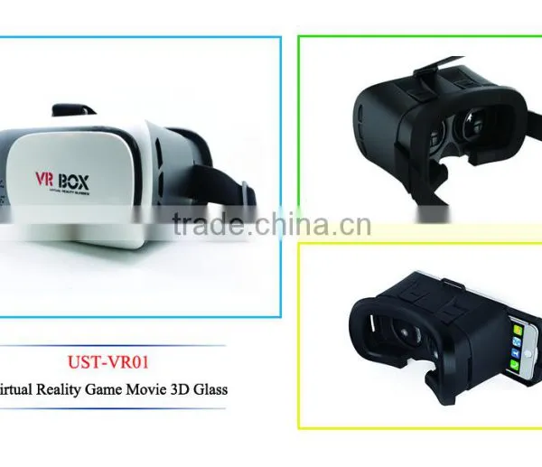 Universal VR BOX Virtual Reality 3D Glasses Game Movie 3D Glass For IPhone Android Mobile Phone Cinema Newest photo-3