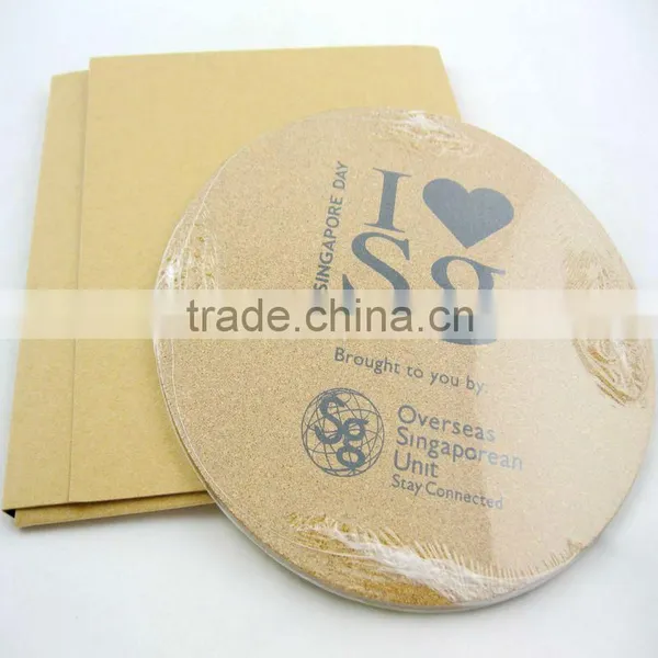Baby table mats/kids table mat/cork table mats