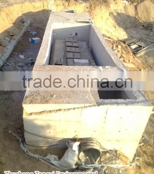 High Quality Buried Type Sewage Disposal Equipment for Hotel Use photo-3