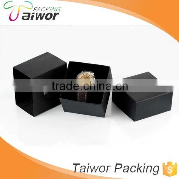 Watch Packaging Box With a Display Window,paper and Plastic Jewelry Box With a Velvet Pillow Base photo-6