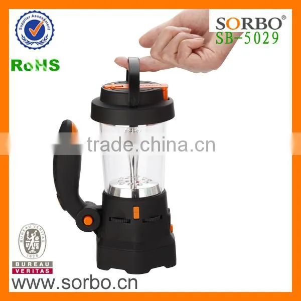 Ultra Bright Dyanmo Camping Lantern/ Emergency Light for Outdoor With AM/FM Radio Mobile Charger photo-4