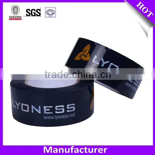 Top Selling Products Black Design Printed Packaging Tape Manufactory photo-3