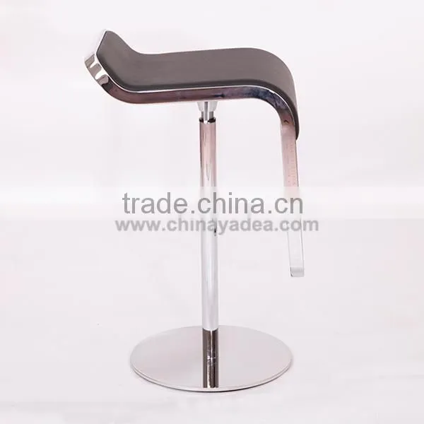 High Bar Stools Stainless Stools Lem Piston With Leather Cover Supplier's Choice photo-2