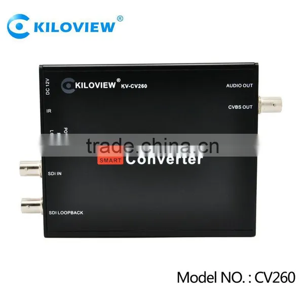 1080p SD/HD/3G SDI to CVBS/AV Iptv Converter
