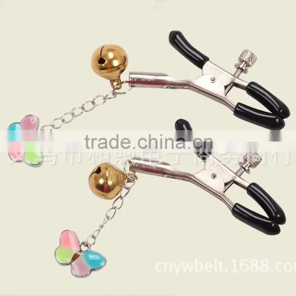 New Luminous Nipple Clamps , Night Lights Adult Sex Toys and Body Clip