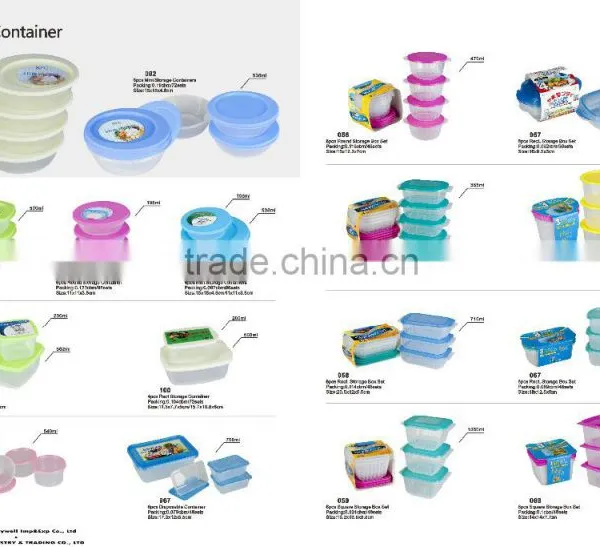 Plastic Food Container With Lid OEM Service Available photo-4