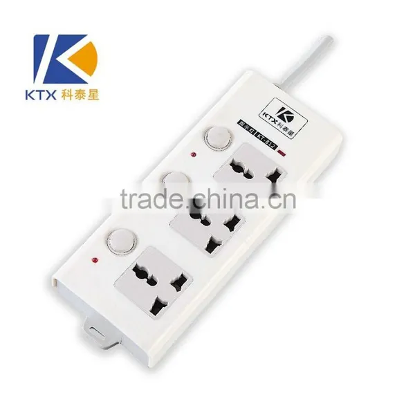 3/4/5 Ways Electric Universal Power Strip With Individual Switches