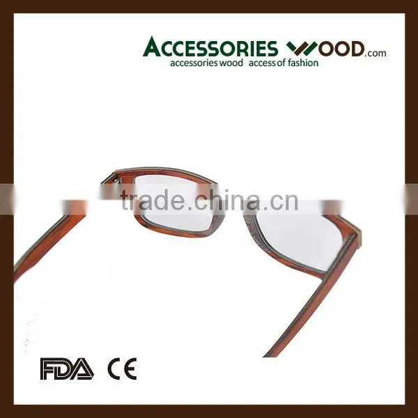 100% Natural Wood Optical Reading Eye Glasses With Your Custom Logo photo-3