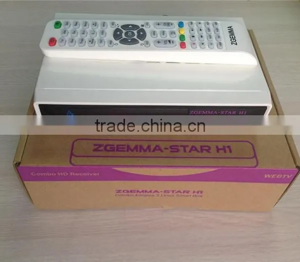 Satellite Receiver Twin DVB-S2+C Linux Smart Box HD Cccam Receiver Best Zgemma Star H1 photo-4