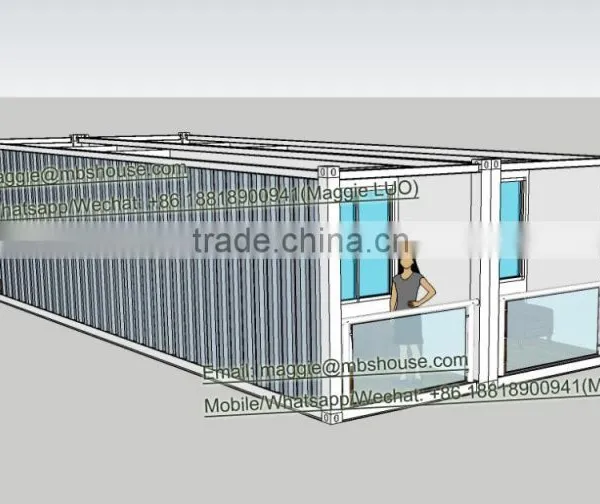 Modular 40HQ Shipping Container Hotel Unit photo-3