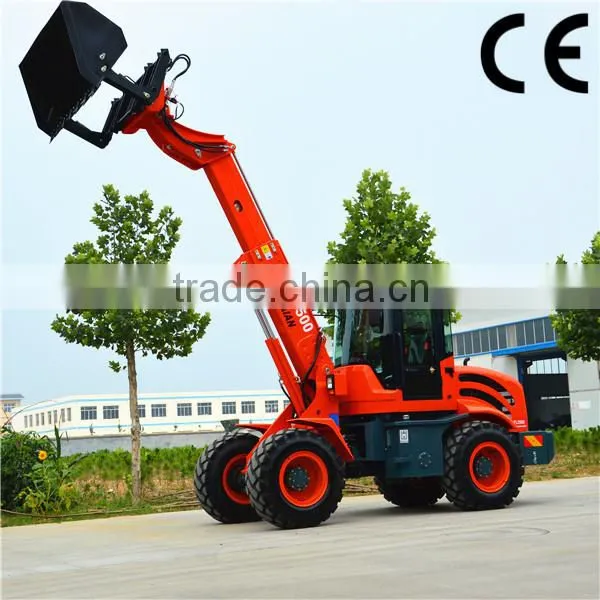 Small Telescopic Wheel Loader, 2.5 Ton Telescopic Handler for Sale photo-3