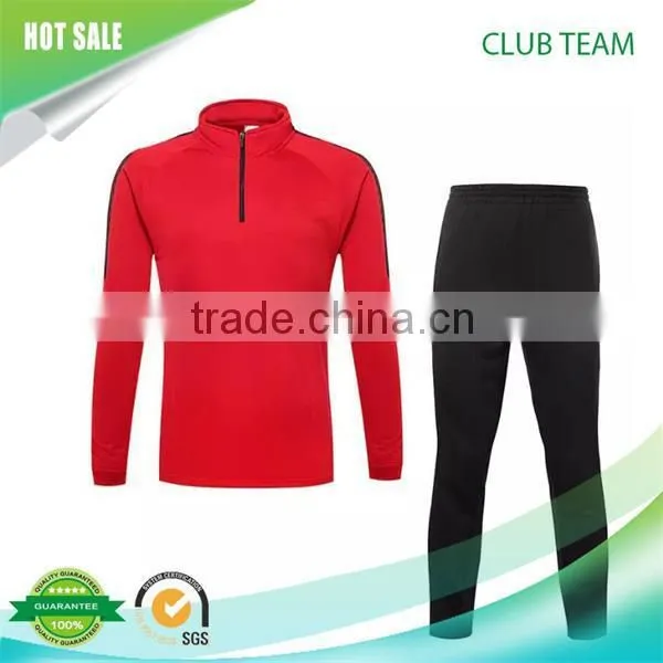 New 2016 Custom Soccer Tracksuits for Sports Set Top and Pants
