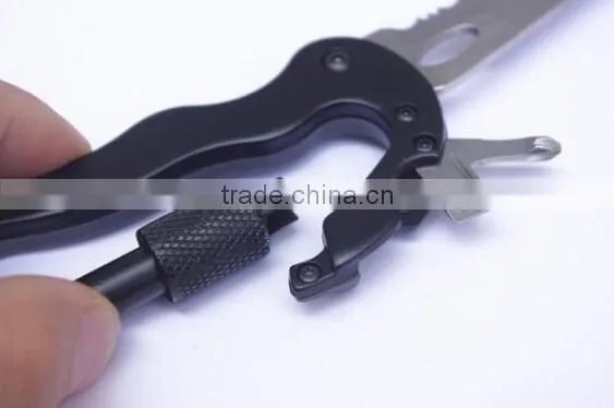 2015 the Newest Design and the Most Popular Multi- Funtion Aluminum Carabinner With Many Colors photo-2