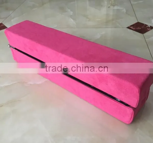 Hot Pink Folding Gymnastics Balance Beam photo-3